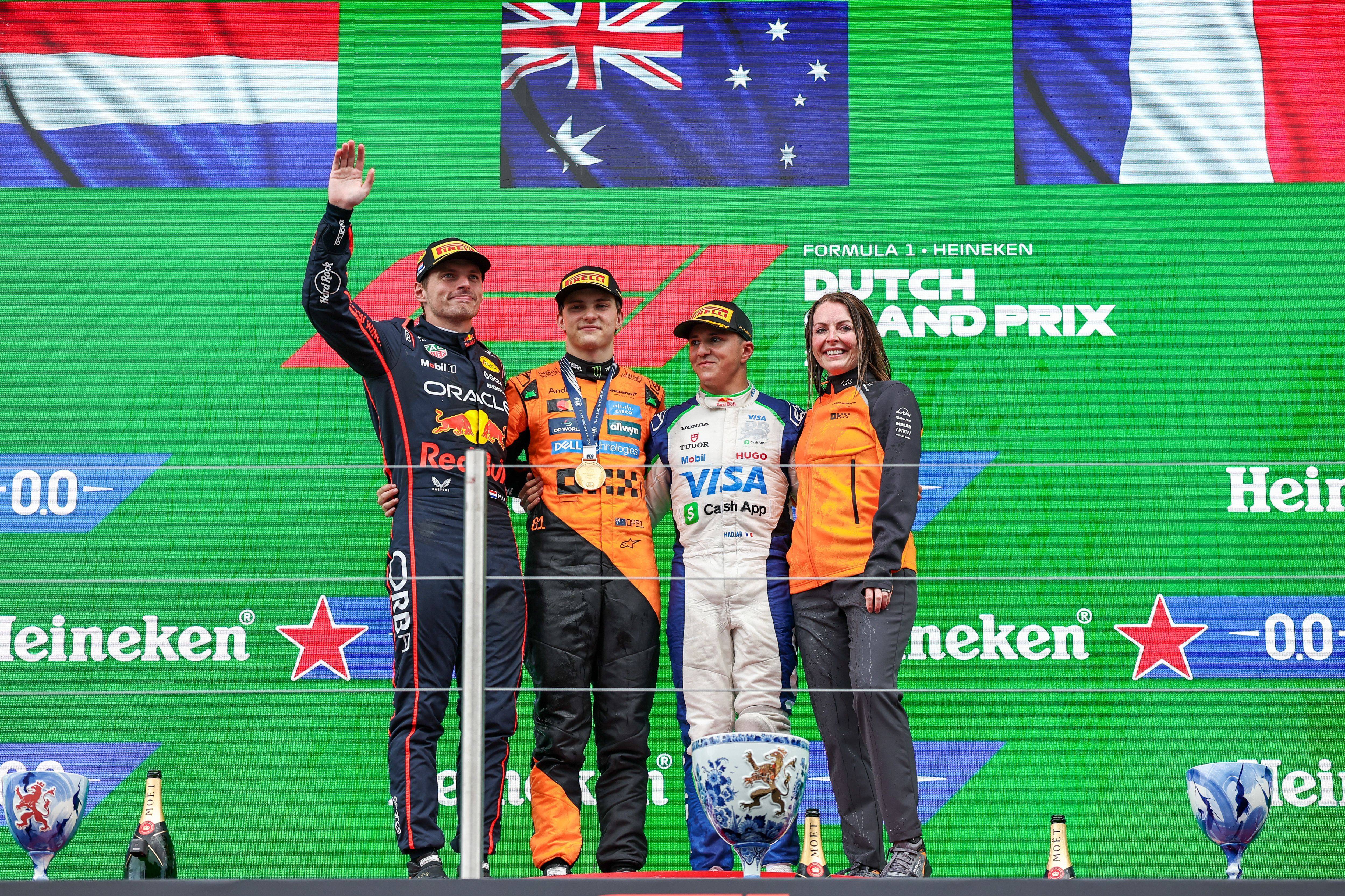 法拉利翻盘红牛二队，皮亚斯特里统治全场的简单介绍